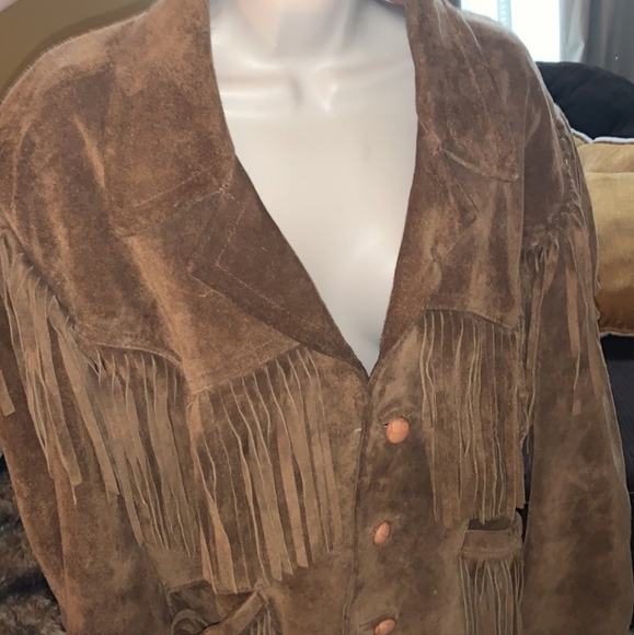 Happy Shop!  Leather fringe jacket - Picture 2 of 12